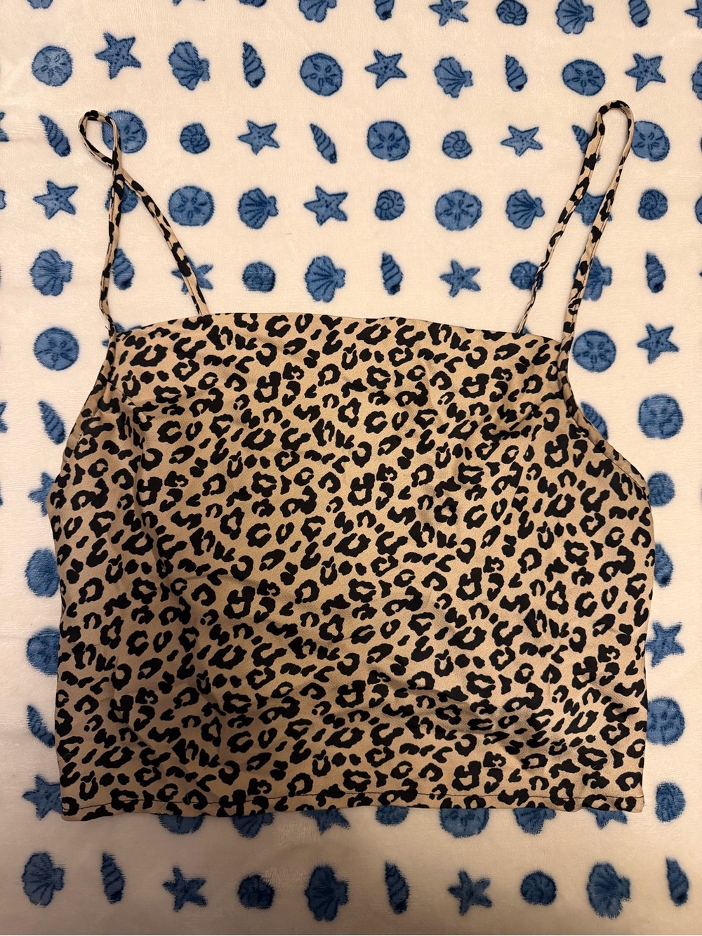 Forever 21 Leopard Print Cami - Tan and Black